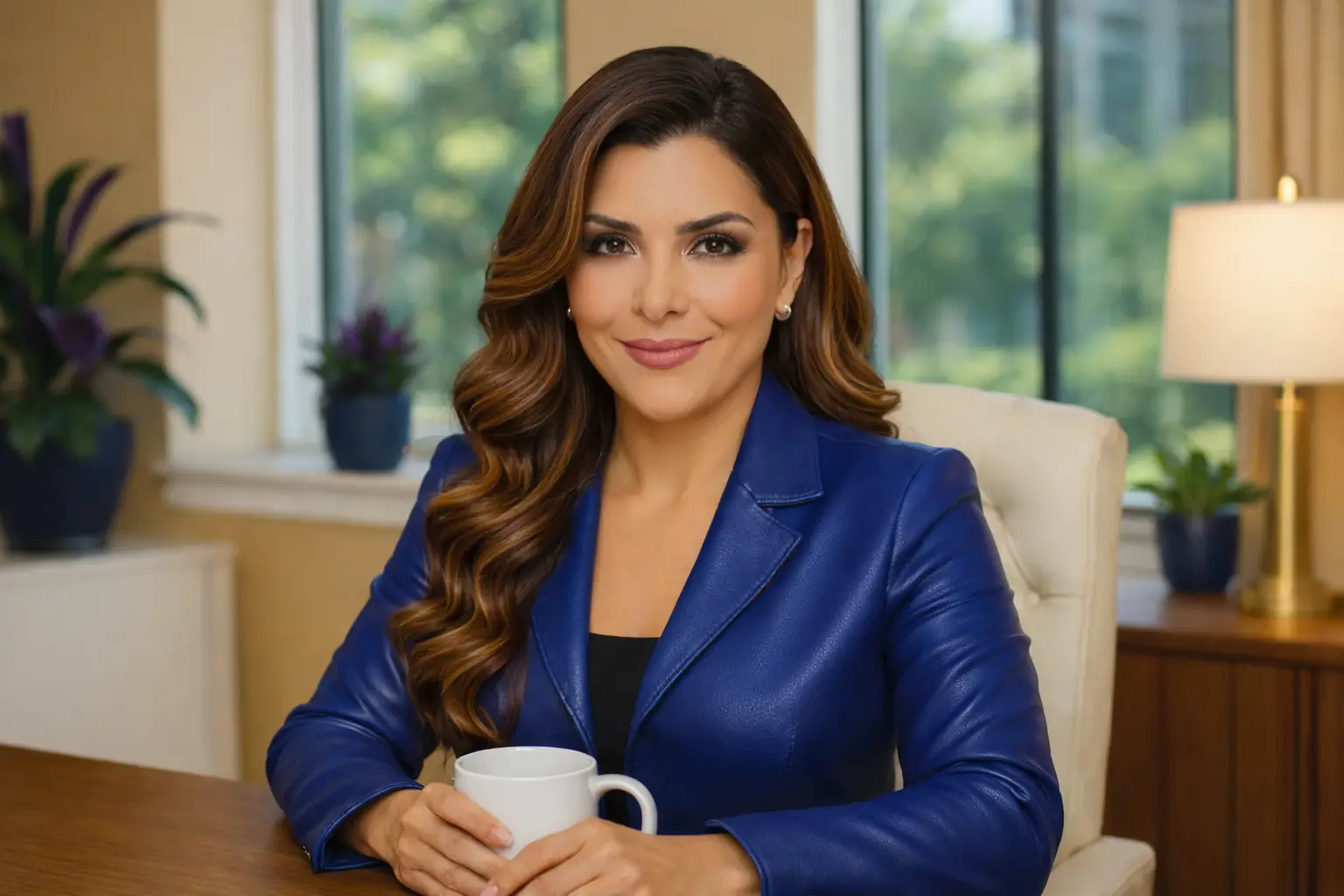 Elga Lejarza leading with confidence, presence, and clarity during high-stakes workplace decisions.