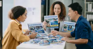 HR professional reviewing NLRA solicitation rules regarding vendors and union access